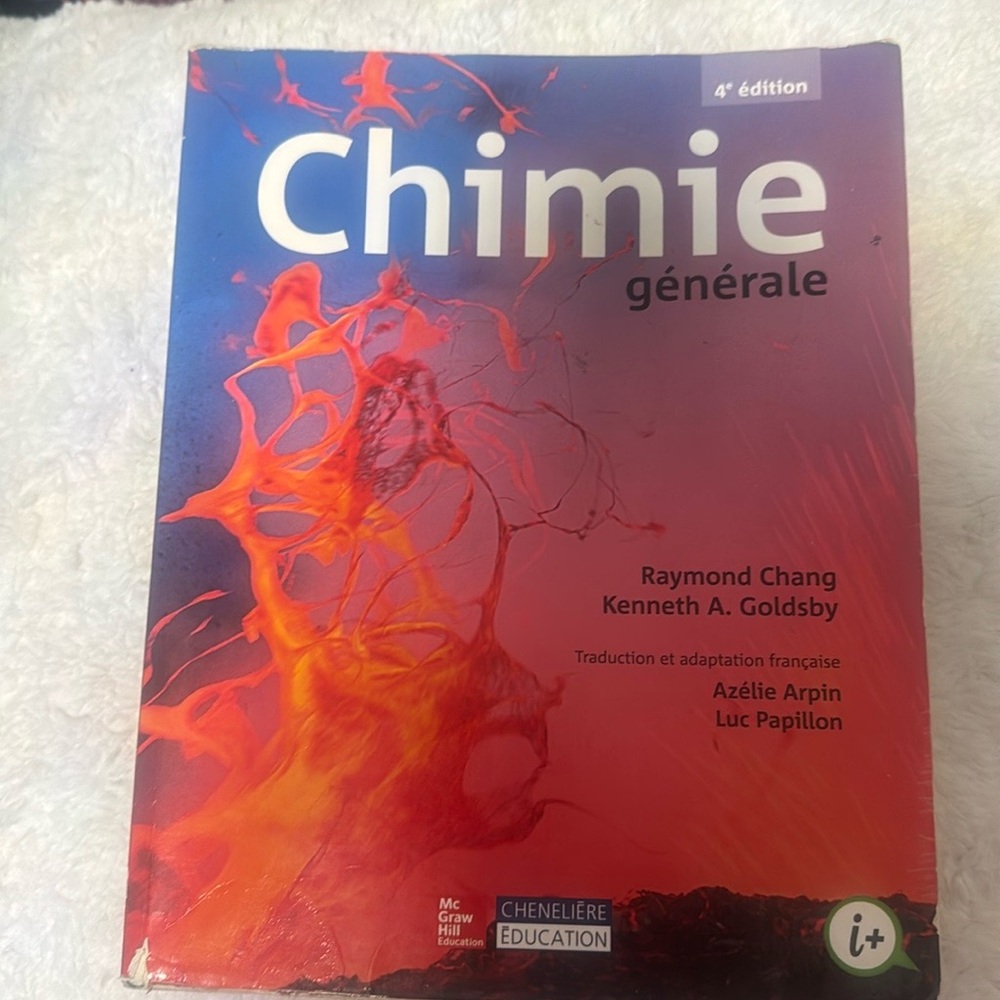 Chimi générale 4e édition